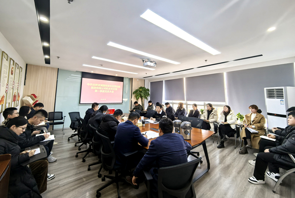 w66国际app国控集团召开2025年第一季度党员大会