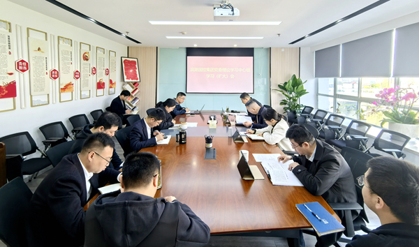 w66国际app国控集团召开党委理论学习中心组2025年第3次学习（扩大）聚会